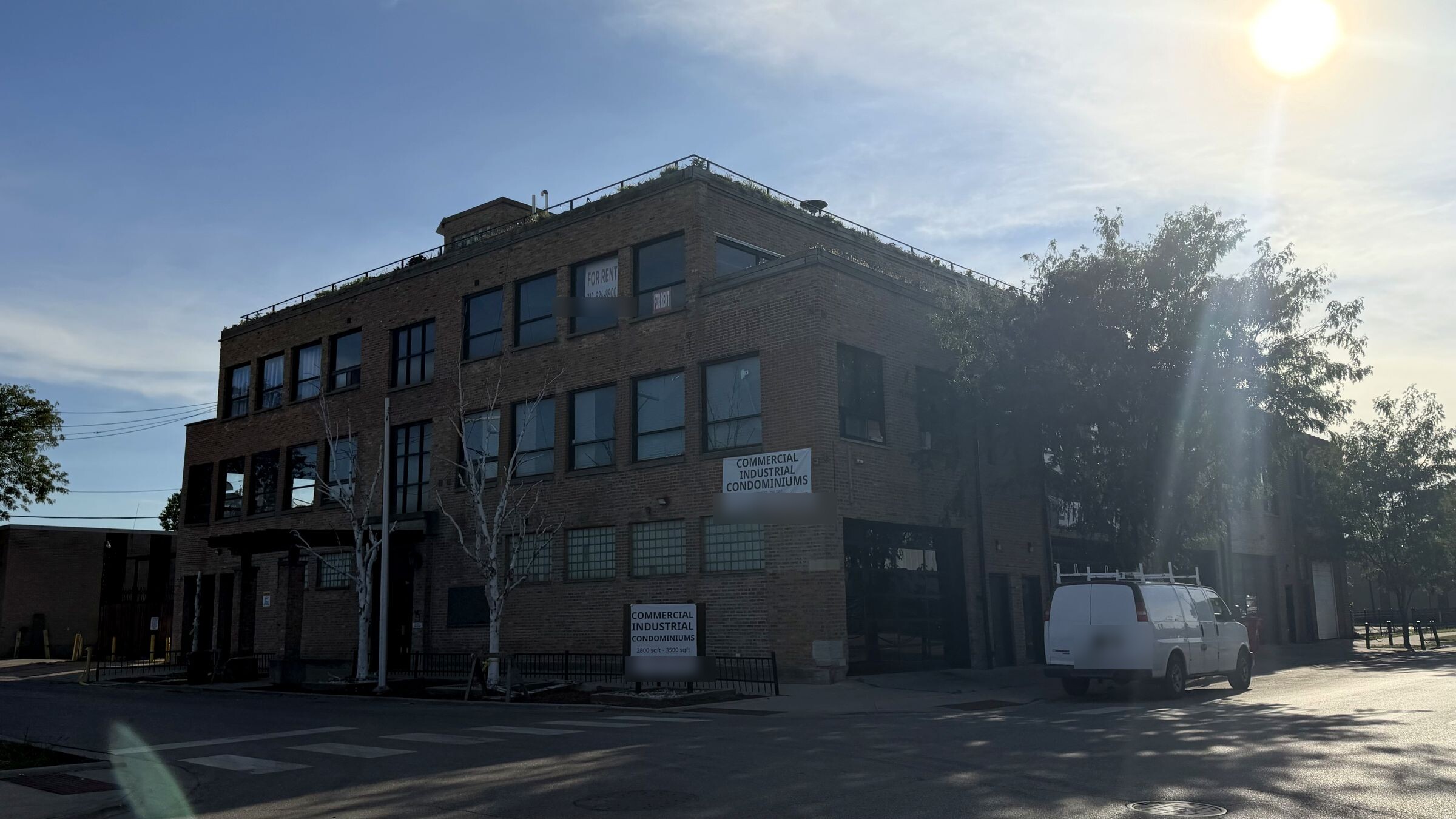 The Fulton Building at 2701–09 W. Fulton St., a three-story brick loft building.